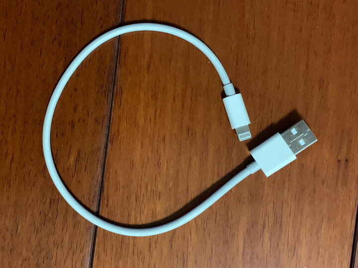 毕亚兹苹果lightning to usb数据线 电源线 0.