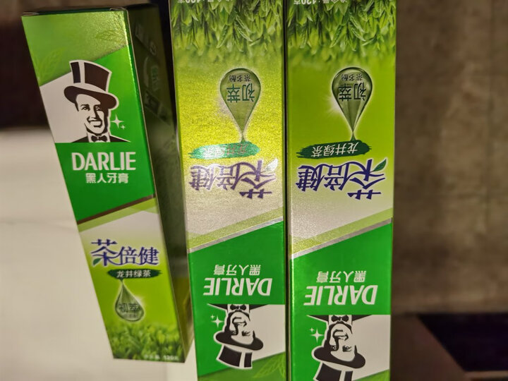 黑人(darlie)茶倍健龙井绿茶牙膏120g 清新口气 防蛀健齿 减少牙渍