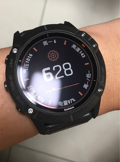garmin佳明fenix6x pro太阳能钛合金/tactix泰铁时光电心率北斗gps