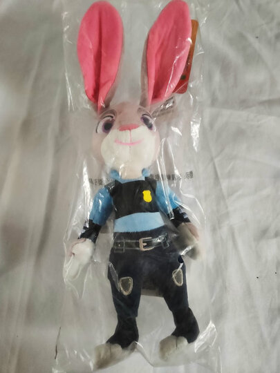 迪士尼disney 疯狂动物城朱迪兔子警官毛绒玩具公仔玩偶生日礼物布