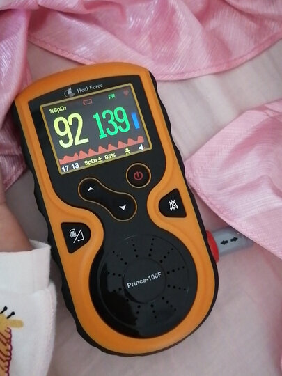 力康(heal force)医用新生儿婴儿早产儿血氧仪捆绑式血氧饱和度检测仪