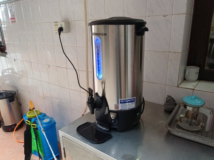 志高(chigo)开水桶商用电热烧水桶奶茶店保温烧水器工地煮水桶饭店