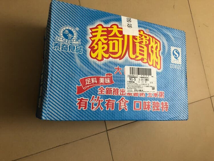 泰奇 八宝粥大罐装(原味)五谷杂粮 箱装 430g*24罐 晒单图