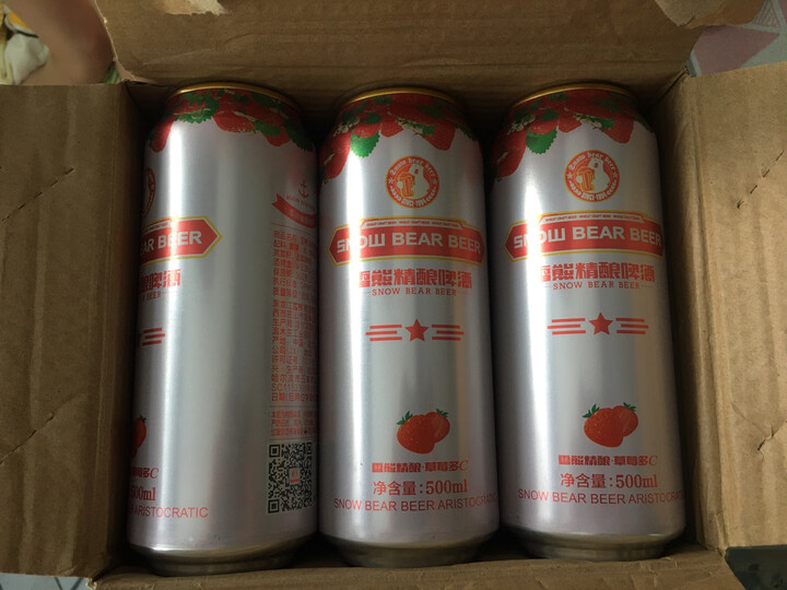 雪熊草莓多c听装评价详情 - 京东