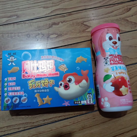 贝比玛玛贝比玛玛牙牙饼干 乳酸菌味 90g:"旺旺旗下的品牌应该还可以