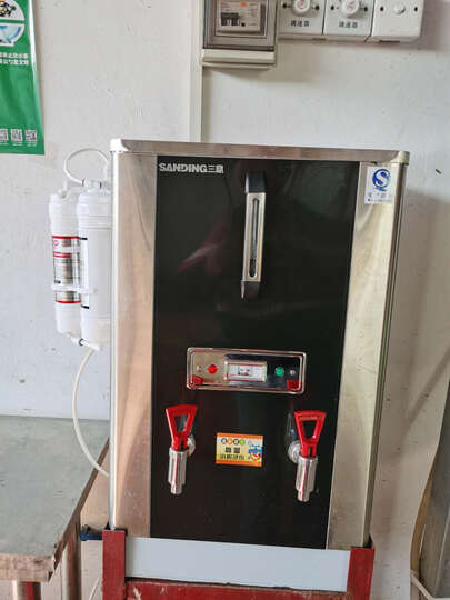 三鼎 开水器开水机商用全自动电热烧水机器厨房不锈钢煮开水炉学校