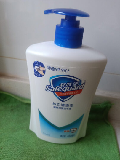 舒肤佳洗手液健康抑菌纯白清香型450ml (抑菌99.