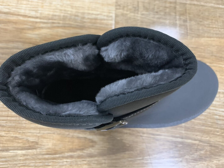 回力wbn-2145n-312019:"里面的绒很厚实,脚感好,鞋面可以防水,一脚蹬