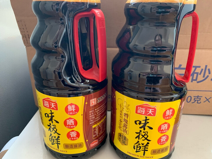 海天 酱油 味极鲜特级生抽 1.9l 中华老字号 晒单图