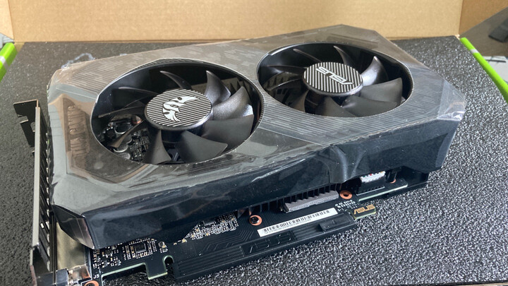 华硕tuf-gtx1660-o6g-gaming:"第一次在京东买显卡.