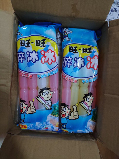 旺旺旺旺 碎冰冰 综合口味 (家庭号) 78ml*8:"京东自营值得信赖,物流