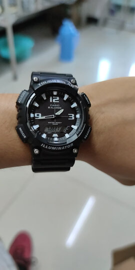 卡西欧(casio)aq-s810w-1b:"做工精美:挺好看的,比我想象中轻计时准确