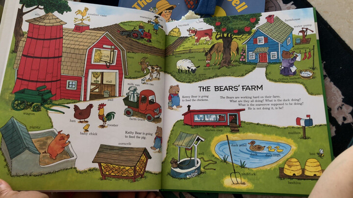 斯凯瑞系列 richard scarrys best word book ever 进口原版 单词