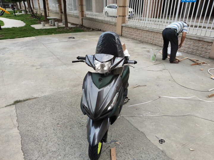 yamaha/雅马哈jym125t-2a:"开了段时间了,非常好动力强劲节油,很适合