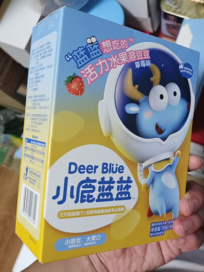 小鹿蓝蓝牛奶小馒头:"看着非常可爱,宝宝很爱吃" - 京东