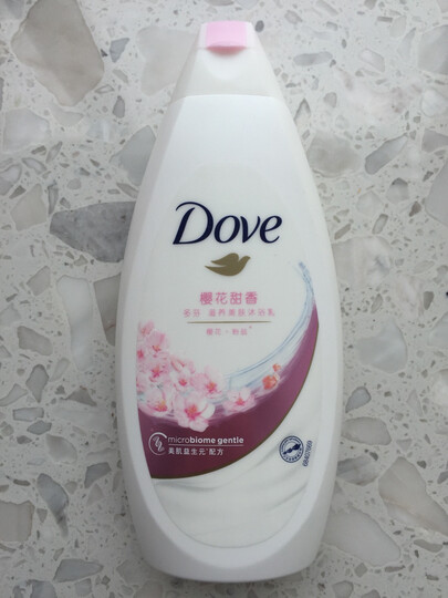 多芬沐浴露 樱花甜香滋养美肤沐浴乳400g 0皂基 清爽易冲洗 保湿修护