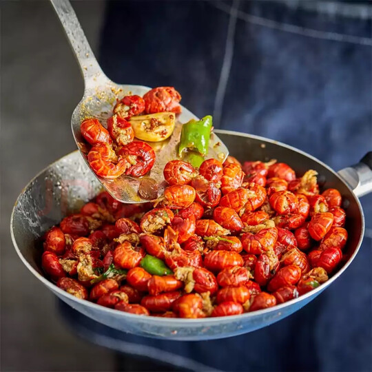 deyan德炎 麻辣小龙虾虾尾 900g 90-150尾 虾球 海鲜火锅方便菜 家庭