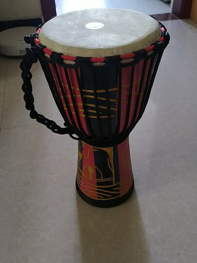 玩具乐器  西洋打击乐器  非洲鼓  莫森8英寸彩绘非洲鼓  莫森8英寸