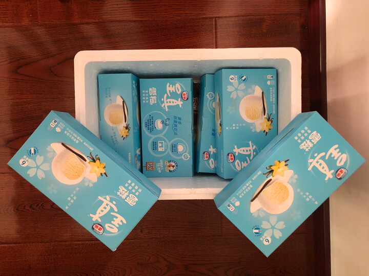 雀巢雀巢呈真雪糍香草味冰淇淋52g6支装