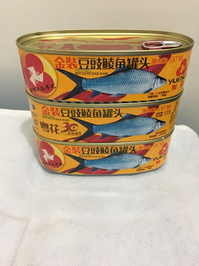 粤花(yuehua):"一直喜欢粤花的豆豉鲮鱼罐头,尤其是豆豉鲮鱼油麦菜,是