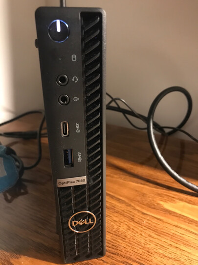 戴尔(dell)optiplex 7080mff:"装机快捷,运行速度快,客服回复很及时