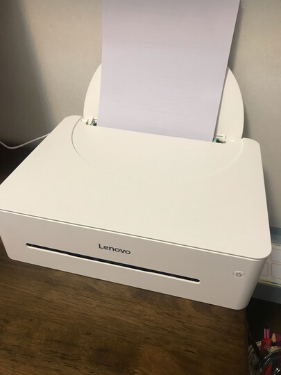 联想小新lj2268 黑白激光打印机:"安装完成后试用了一下,打印速度很快