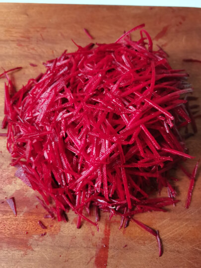 第一次买红菜根收到