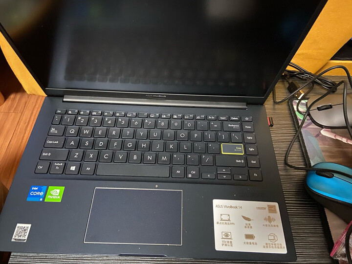 华硕(asus)华硕(asus)vivobook14x:"物流很快,虽然有点小纠结,最后