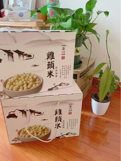 每年都会吃的鸡头米,这次过年正好买点送给家里的长辈,独立小包装很