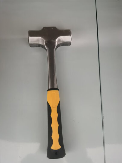 正齐4磅连体八角锤 方头重型大号大锤子 铁锤铁榔头石锤手锤二锤 连体