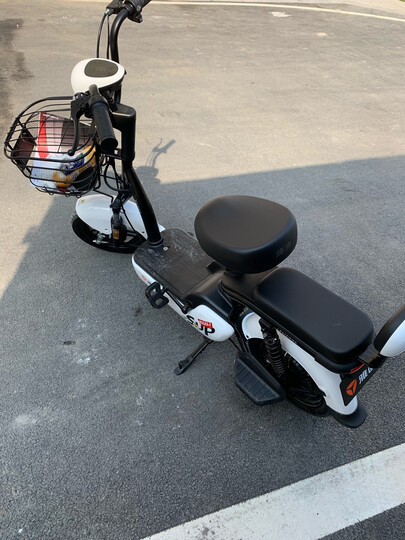 雅迪(yadea)tdt1259z:"送货时间非常快,安装也特别简单,骑行很稳,很