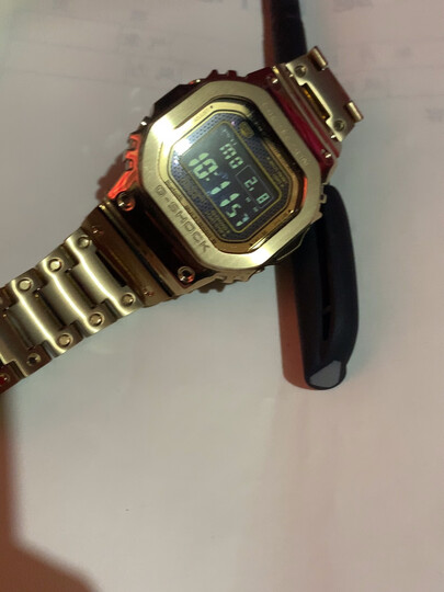 卡西欧(casio):"很不错,这个金有点像18k金" - 京东