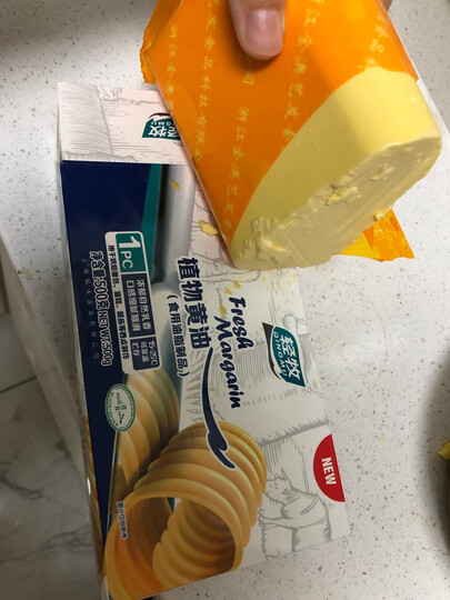 轻牧轻牧 植物黄油 500g:"这款黄油真的很不错,物美价廉,做出来的小