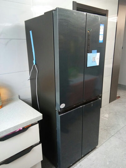 海尔(haier)海尔银河冰箱405l:"冰箱很满意 外观很漂亮 容量也大"