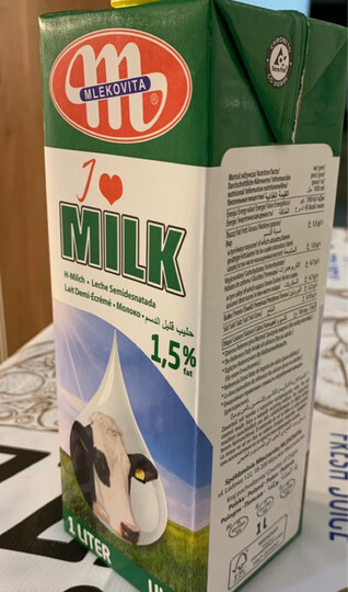 mlekovita波兰原装进口牛奶:"好喝 特别正 常温和在国外喝的基本一样