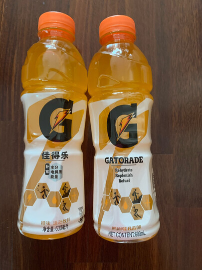 百事可乐佳得乐 gatorade 橙味运动饮料600ml*15瓶:"多次购买的产品