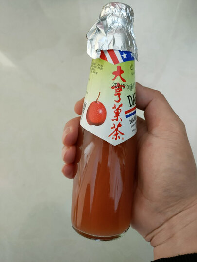 大亨山楂果茶:"大亨果茶小时候的味道啊.