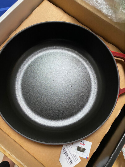 第一次在京东买铸铁锅.