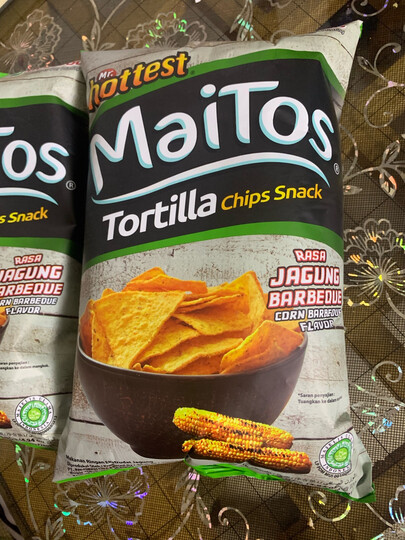 maitos140g玉米片系列:"这个印度尼西亚进口的玉米片是我非常喜欢吃的