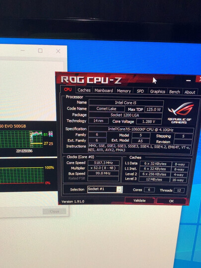 英特尔i5-10600kf:"越南制造也不错啊,超5.2稳定80度左右,烤鸡电压1.