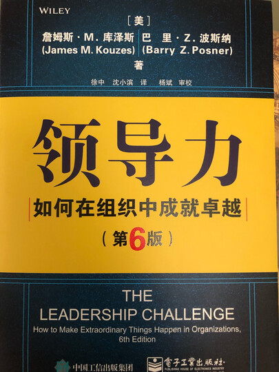 领导力:如何在组织中成就卓越(第6版):"据说是很经典的书 京东做活动