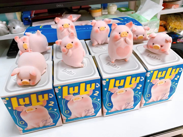 52toys罐头猪lulu经典系列2 单只盲盒:"太棒了太棒了.都很精致.