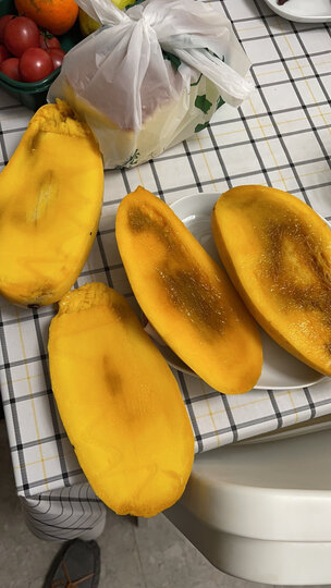 京觅大金煌芒果2粒:"为什么都是坏的,怎么办!" - 京东