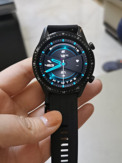华为(huawei)手表gt2 46mm运动智能手表:"老公马上要生日,昨天买的