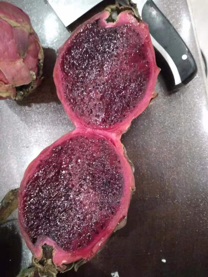 京觅火龙果:"水果全是冻的.