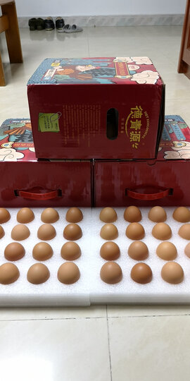 德青源德青源 a 级鲜鸡蛋 32枚礼盒装:"早餐,一天营养来源的重中之重.