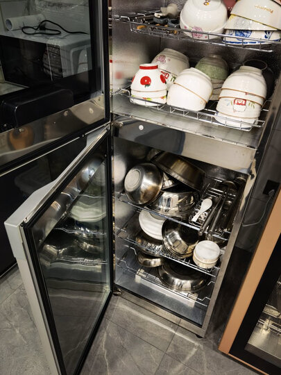 高温二星级碗筷刀具厨房消毒柜可杀幽门螺旋杆菌 xdz130-n1【5层架130