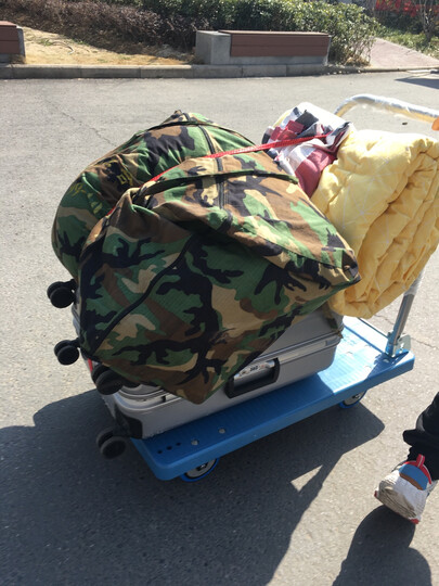 开学搬行李完美!用完.