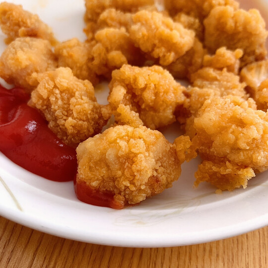 泰森tyson 香辣鸡米花500g 盐酥鸡鸡块 炸鸡 油炸小食很满意,很好吃!