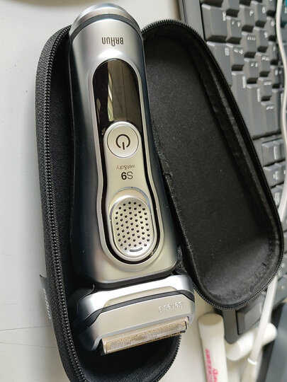 博朗braun德国博朗9350s电动剃须刀(银色):"非常好货,贴面,刮着舒服.